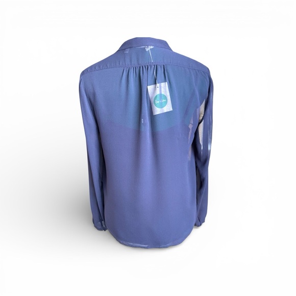 Boden Chic Navy Blouse - Picture 5 of 10